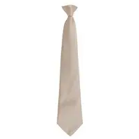 Premier Herren Clip-On-Krawatte, verschiedene Farben (Khaki)