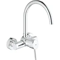 GROHE Concetto Spültischbatterie Wandmontage chrom - 32667001