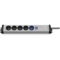 Ehmann 0214x00058341 IT Master/Slave PRO Steckdosenleiste, 5-Fach (1 Master, 4 S