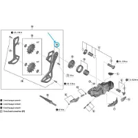 Shimano Gs Type Rd-m9250 Y3k798100 äußere Käfigplatte