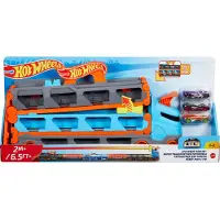 Hot Wheels GVG37 - Hot Wheels - 2-in1 Rennbahn Transporter