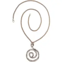 Collezione alessandro Lange Kette "Sunny" mit rundem Anhänger