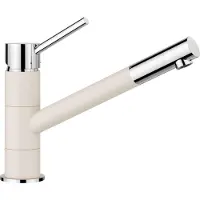 BLANCO KANO SILGRANIT-Look zweifarbig softweiß/chrom