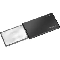 Eschenbach Taschenleuchtlupe XL easyPocket schwarz