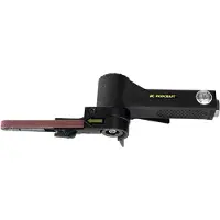 Rodcraft Druckluft-Bandschleifer RC7155, Schleifband 330 x 10 mm, 300 W, Drehzahl 18000 U/min, inkl. 3 Schleifbänder (80, 100, 200),