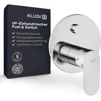 Kludi -X1 UP-WAFÜ-BRAUSE-EHM, mit