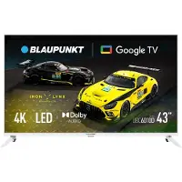 Blaupunkt LED-Fernseher 43UBG6010S 43" UHD 4K Google TV DVB-T2/S2 Smart-TV WLAN Weiß