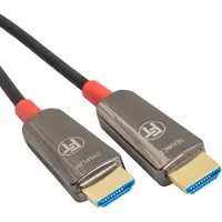 FeinTech VMI90200 Optisches HDMI Glasfaser-Hybrid Kabel 8K 60Hz / 4K 120Hz 48 Gbps 20 m