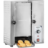 Casselin Vertical 300 Bread Burger or Bagel Stainless Steel