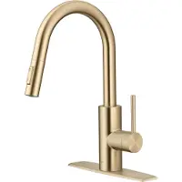 Kraus Rubinetto Cucina Monocomando con Spray Estrattibile