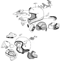 Arai Tour-x4 Helm Belüftungsset
