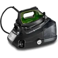 Rowenta Silence Steam Pro 2800 W 1,3 l Mikrodampf 400 HD Laser-Grundplatte Schwarz, Grau