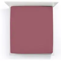 Formesse Jersey Spannbetttuch Bella Gracia 140x200 - 160x220 cm | vintage-rose - braun
