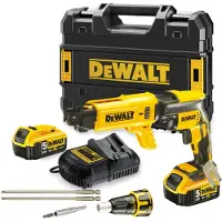 DeWalt DCF620P2K bÃ1/4rstenloser Trockenbauschrauber 5,0 Ah XR Li-Ion Akku