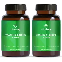 Vitabay Vitamin C 1000 mg + Zink 400 St Tabletten