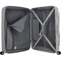 D & n lederwaren Travel Line 4500+ - 4-Rollen-Trolley L 75 cm erw. (schwarz)