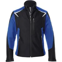 Kübler Jacke Ultrashell BODYFORCE schwarz/kbl.blau Form 1625 Grösse XXL