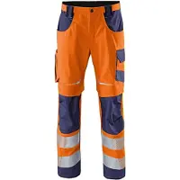 Kübler Hose REFLECTIQ PSA 2 warnorange/dunkelblau Form 2207 Grösse 94