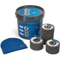 Bosch X551 Lamellenschleifscheibe 125 Mm 40 Stücke