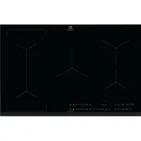 Electrolux EIV835, Schwarz, Integriert, 80 cm, Zonen-Induktionskochfeld, 5 Zone(n), 5 Zone(n)