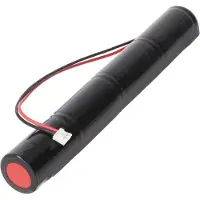 AccuCell Notleuchtenakku NiMH 4,8V 1800mAh L1x4 Sub-C mit 200mm Kabel einseitig ersetzt Elubat 275606
