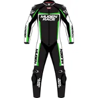 MUGENRACE Ohvale perforierte Kinder 1-Teiler Motorrad Lederkombi