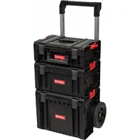 Qbrick System PRO Set 5 2.0 Plus Werkzeug Koffer Set PRO Cart 2.0 Plus + PRO Toolbox 2.0 + PRO Technician Case 2.0