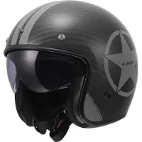 LS2 OF601 Bob II Carbon Star Jethelm