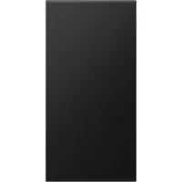JUNG Abdeckung in Tastenfarbe, F50, Serie LS, graphitschwarz matt LS50NASWM