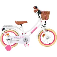 Volare Excellent Kinderfahrrad - Mädchen - 14 Zoll - Weiss