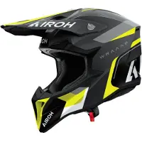 Airoh Wraaap Conquer Crosshelm unisex Futter grau matt, L