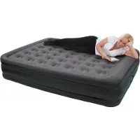 Sonstiges Double Luftbett mit integrierter Pumpe 203x157cm 47 cm hoch