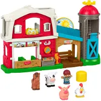 Fisher-Price Little People Pflegespaß Bauernhof Spielset Lernspielzeug für Kleinkinder, mehrsprachige Version, 1 Jahr(e), Mehrfarbig, Kunststoff