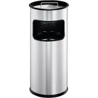 Durable Standascher mit Sieb, silbermetallic