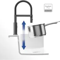 Villeroy & Boch V&B Spültisch-Einhebelmischer Avia 2.0 11,2 l/m., flex. Schlauch, Anthracite