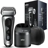 Braun Series 8 81744520, Folienschaber, Silber, LED, Akku, Lithium-Ion (Li-Ion), Integrierte Batterie