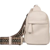Tom Tailor Cityrucksack "Palina" aus weichem Lederimitat mit effektvollem Schulterriemen