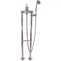 RAV copy of SEINA Standduschsäule mit SLEZAK Chrom Handbrause Oberfläche: Chrom Keramik,