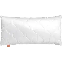 Unyqoos Kopfkissen Comfort 100 – Standard 100, waschbar bis 60°C, 40 x 70 cm, weiß, Mikrofaserbezug, HCS‑Füllung, trocknergeeignet, verstellbarer Reißverschluss