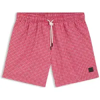 BOSS Bedruckte Badeshorts mit Logo-Badge Grösse S