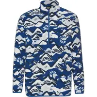 Jack Wolfskin Pullover Paw Era 100 Print HZ Herren Mountain Paw Blue Orchid-M