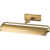 Elstead Lighting Elstead Winchfield Bilderleuchte E14 2-fach Gealtertes Messing Messing Antik