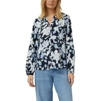 s.Oliver Langarmbluse mit All-Over Print