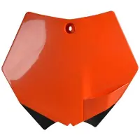 Polisport SP 1086653001 FRONT PLATE KTM SX SXF 07-12 ORANGE passend fuer KTM 250 SX Orange