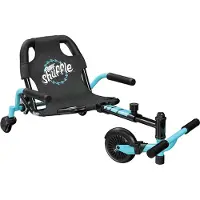 Razor Crazy Cart Shuffle Go-Kart mit Fußantrieb, Drift Bar, längenverstellbarem Rahmen, batterielos