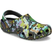 Crocs Classic Painted Floral Holzschuhe