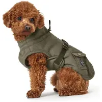 Hunter Hundemantel Uppsala Trend khaki, Größe:35 cm