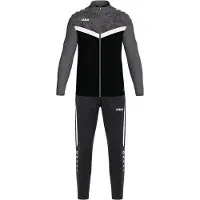 Jako Unisex Polyesteranzug Iconic, Farbe:schwarz/anthrazit, Größe:S
