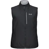 Jack Wolfskin - Women's Trail Light Insulation 2in1 Vest - Kunstfaserweste Gr L schwarz/grau