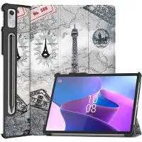 IMoshion Design Trifold Klaphülle für das Lenovo Tab P11 Pro (2nd gen) - Paris